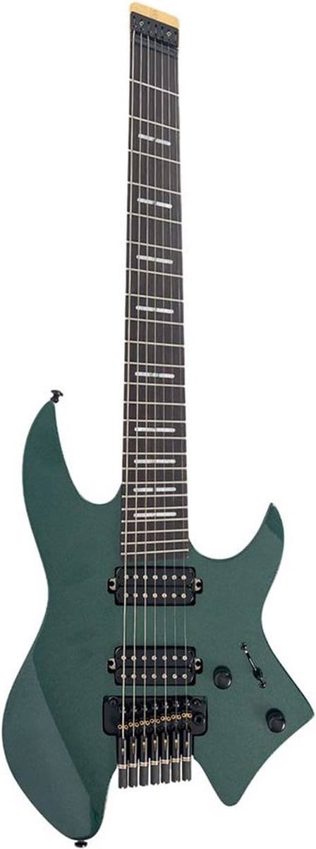 Sire X6H7 7-snarige Headless Elektrische Gitaar Green