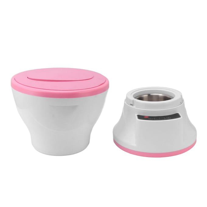 Draagbaar Stoomzitje 350ml Makkelijk Schoon te Maken Warme Buik Efficiënte Warmteafvoer Elektrische Stoom pink