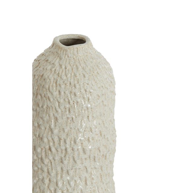 Light & Living - Vaas ASOLA - Ø17x35.5cm - Wit