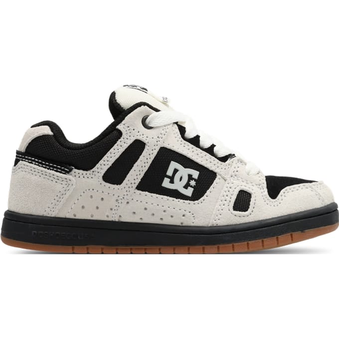 DC Shoes Stag Peuterschoenen - Wit - Maat 34 - Leer