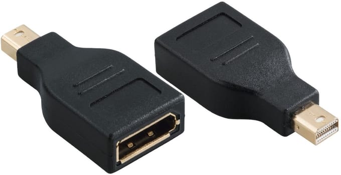 Hama DisplayPort-adapter MiniDisplayPort-connector ,- DisplayPort-verloop