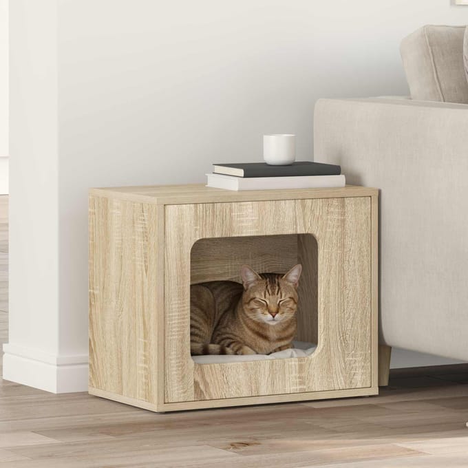 Maison pour chat Sonoma 51 x 30 x 42,5 cm Panneau de particules