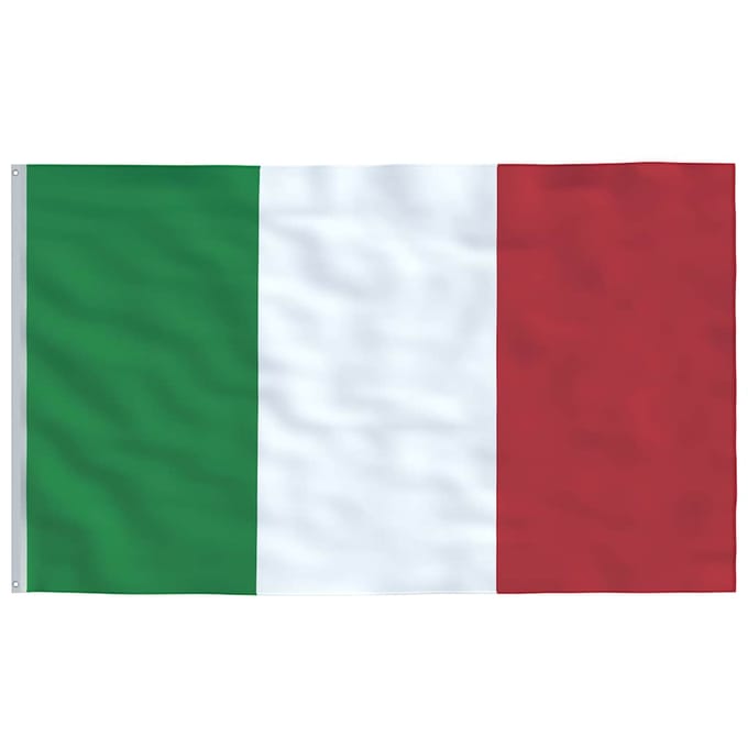 vidaXL - Vlag - Italië - 90x150 - cm