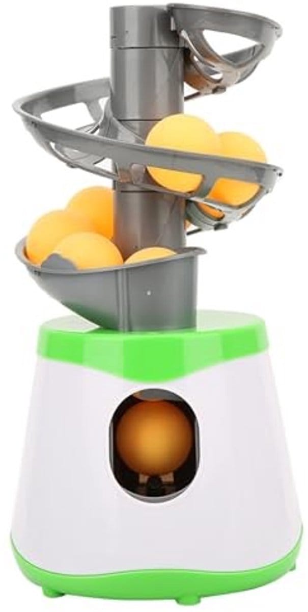 LIVIA HOME - Draagbare Tafeltennis Trainer Robot met 10 Ballen