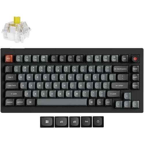 Keychron V1 8K QMK banana toetsenbord