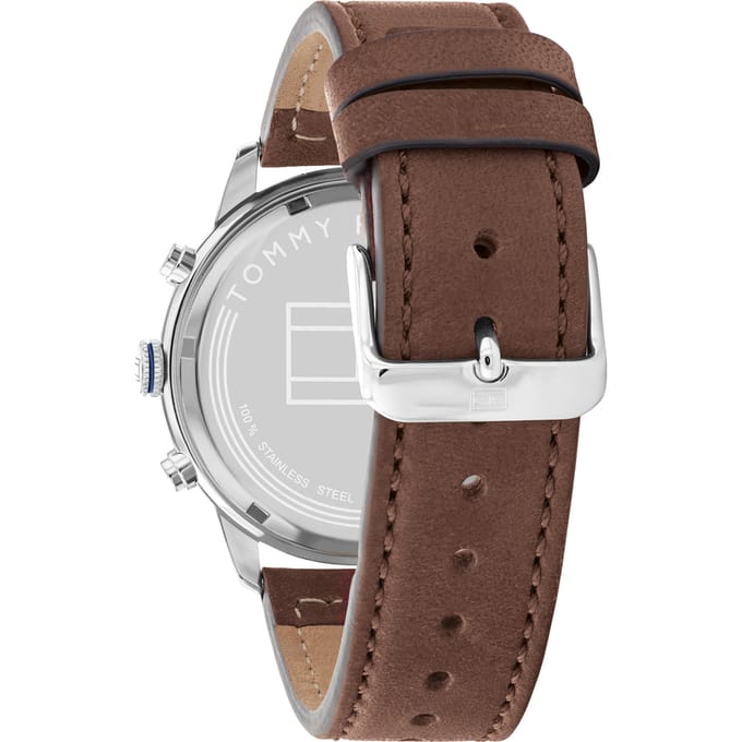 Tommy Hilfiger 1791946 Multi Dial Quartz Herenhorloge 44mm bruin