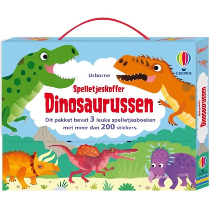 Spelletjeskoffer Dinosaurussen - Spelletjeskoffer