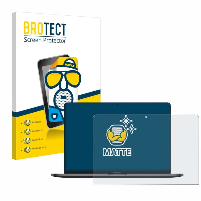 BROTECT - Screenprotector voor Apple MacBook Pro 13" 2020 - Folie Beschermfolie matte