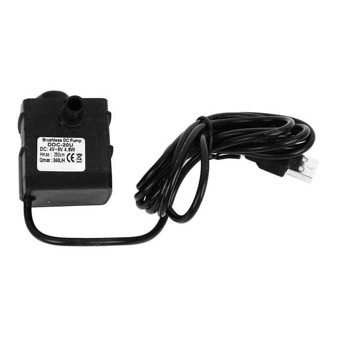 Pompe à eau USB Professionnelle Efficace Silencieuse Sûre Pompe à eau submersible pour aquarium Submersible