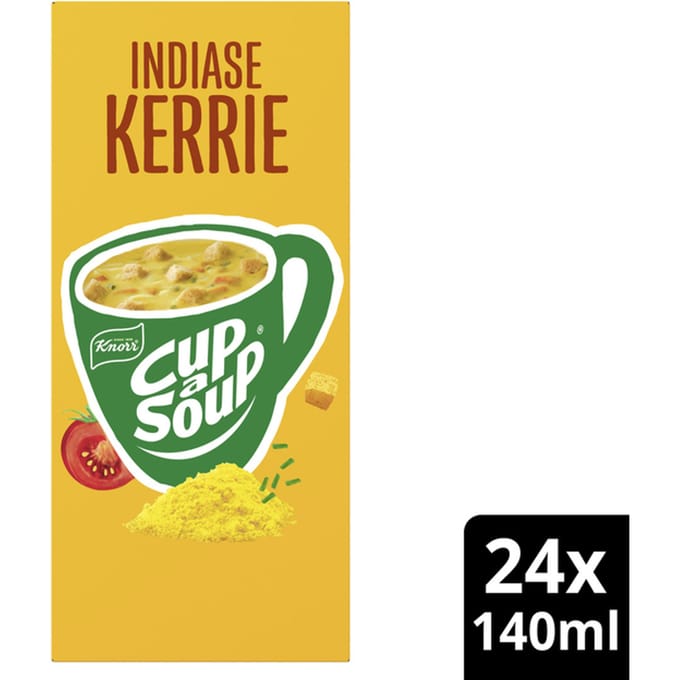Knorr | Cup-A-Soup Indiase Kerrie | 24 x 140 ml