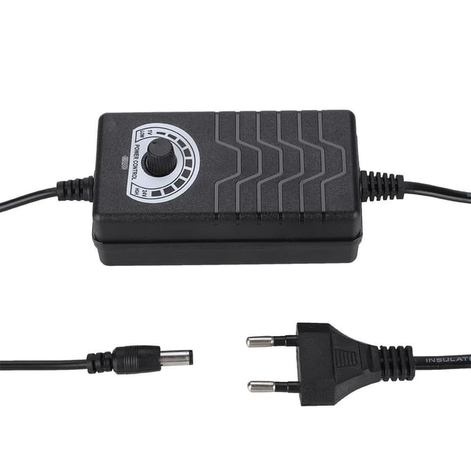 48W 2A 1-24V Instelbare Spanning Voedingsadapter Motor Snelheidsregeling
