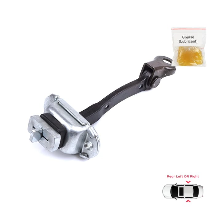 BDP1366 Butée de porte arrière Vérin de retenue Sangle de limitation pour Toyota Yaris Echo Verso FunCargo Vitz Platz MK1 P1 P2 2003-2005 Facelift