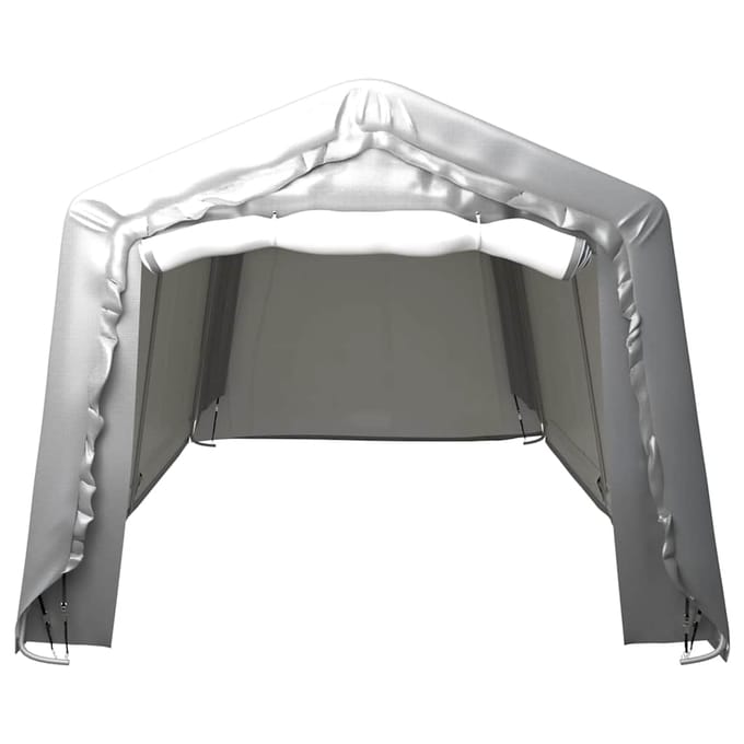 vidaXL - Opslagtent - 300x750 - cm - staal - grijs
