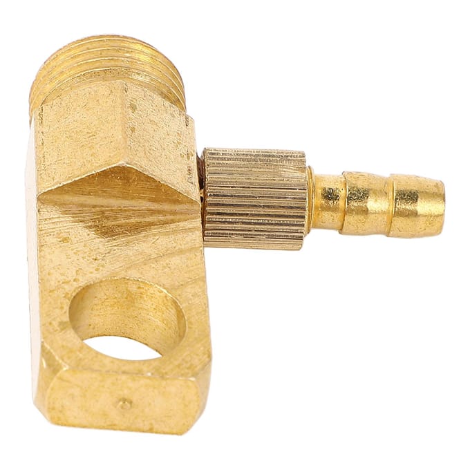 Argonbooglassen Fitting M16x1.5mm Moer naar Paneel Adapter Koper TIG Lassen Connector