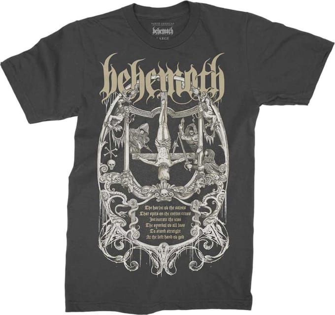 Behemoth - Harlot Heren T-shirt - S - Zwart