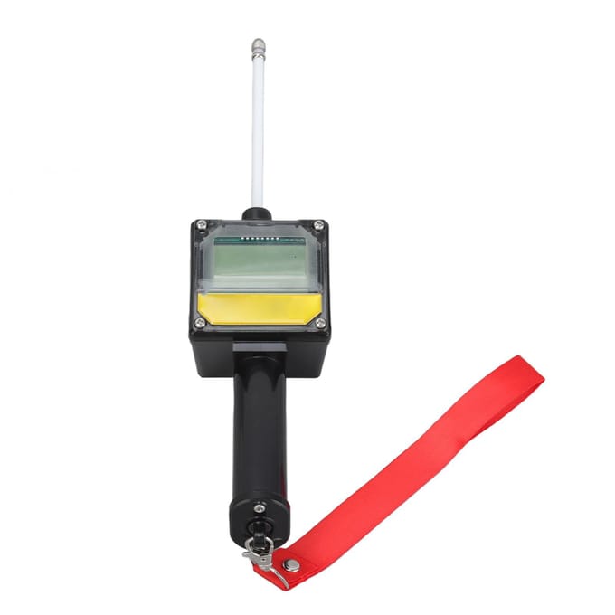 Hond Ovulatiedetector Polyethyleen 9V Oestrus Test Analyzer met Vloeibaar Kristal Display Scherm black
