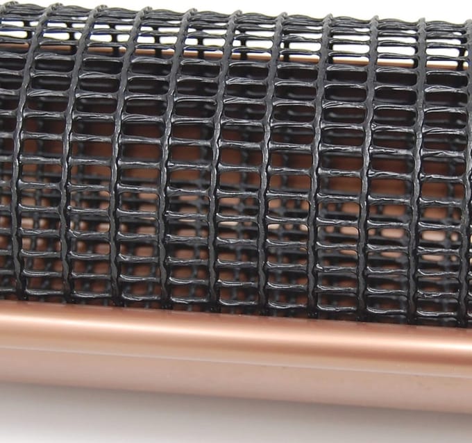 Buisnet voor Dakgoten - 1 meter, Set van 5 Stuks, Zwart