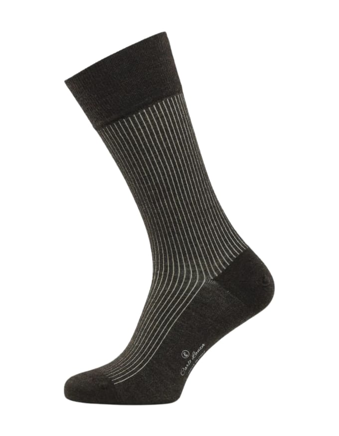 Carlo Lanza Shadow Sokken Bruin 212-25