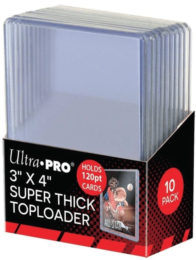 Ultra PRO - Super Thick 120PT Toploaders 10x