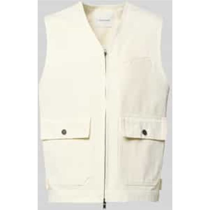 Bodywarmer met tweewegrits model 'Bow'
