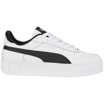 PUMA Carina Street Dames Sneakers - Wit/Zwart