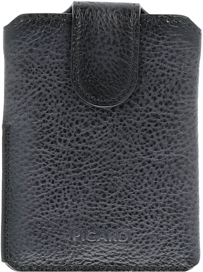 Picard Hans paspoorthouder leer 7,5 cm - anthrazit