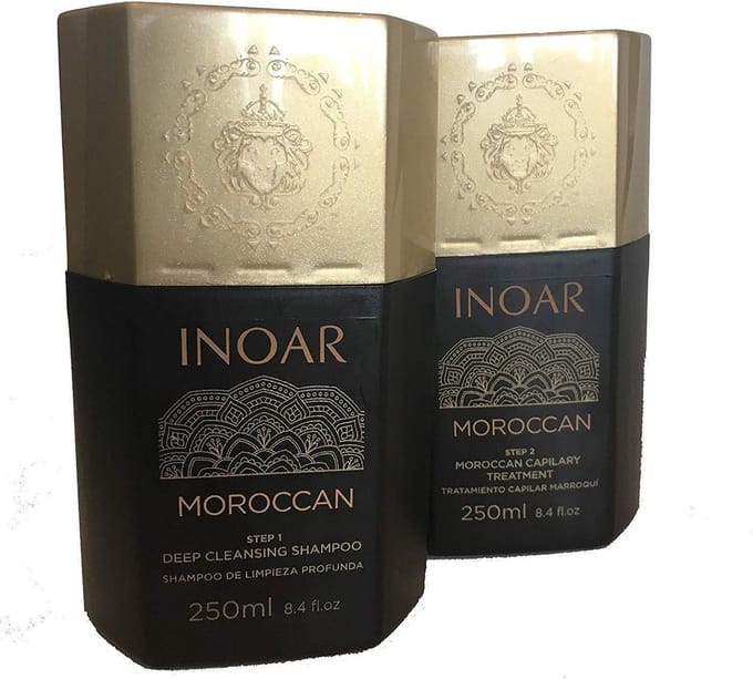 Inoar  Kit 2x250ml marokkaanse  Keratin treatment moroccan moroccain Keratine behandeling