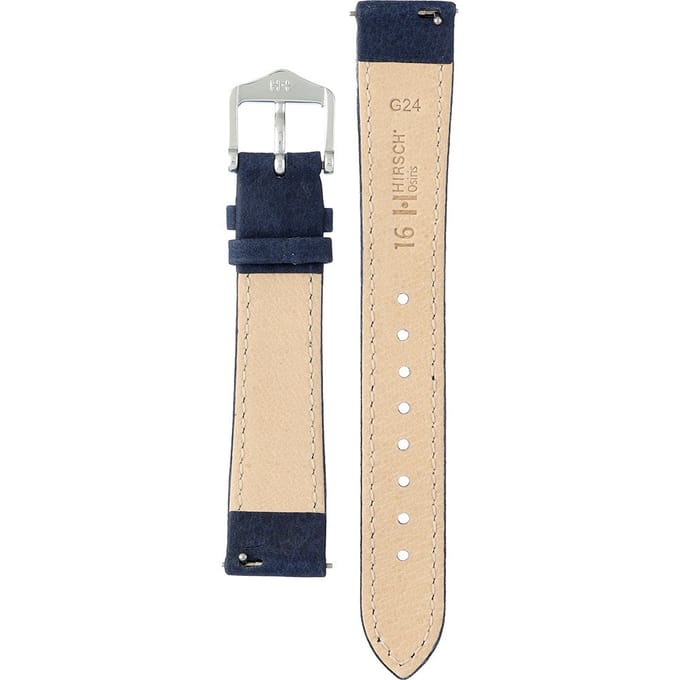 Hirsch 03433180-2-16 Osiris Nubuk Horlogeband