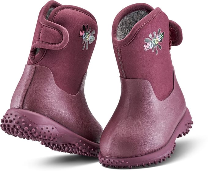 Grubs kinderrubberlaarzen Muddies Puddle Wellies Rood