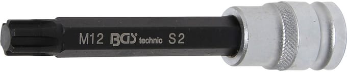 BGS Dopsleutelbit lengte 120 mm 1/2 wigprofiel (voor RIBE) M12