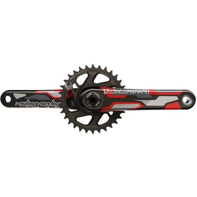 Truvativ Crankset Descendant Eagle Dub Colab Troy Lee Designs Black-red