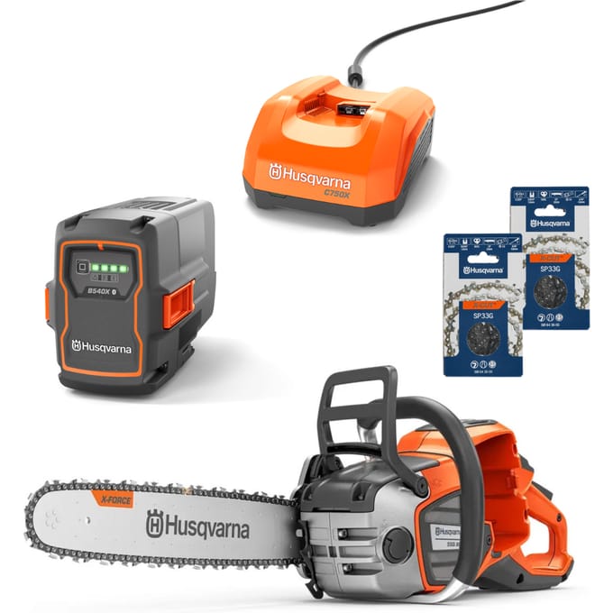 Husqvarna 550ixp accu kettingzaag actie
