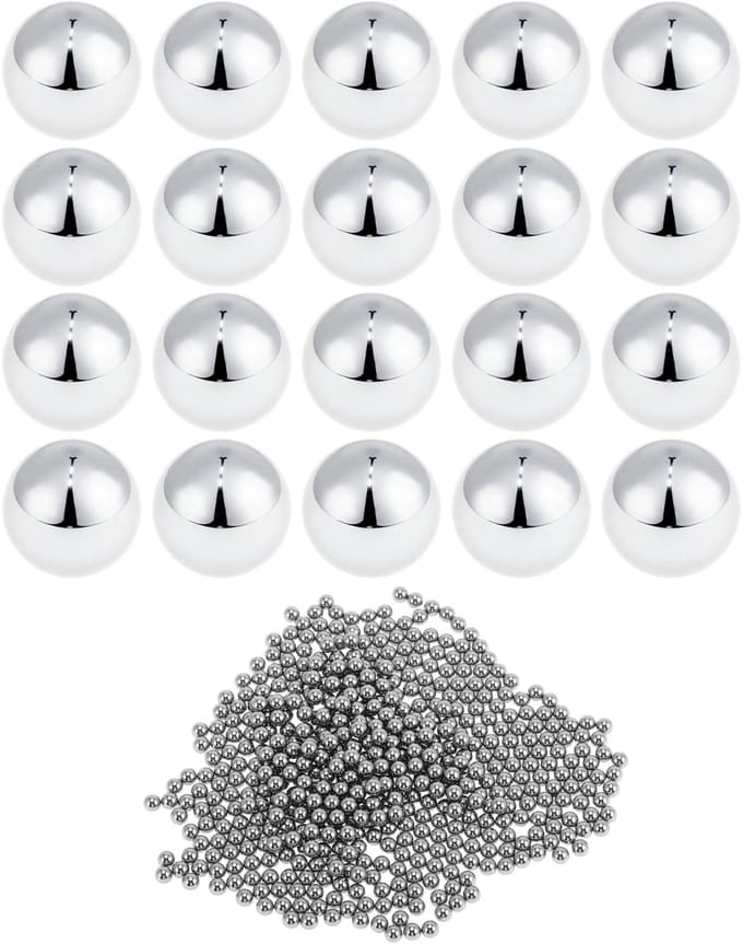 Dailygoods - Set van 600 Precisiekogellagers van Staal G100 4.8mm