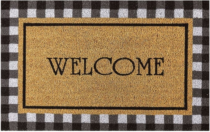 MD Entree - Deurmat - Kokosmat - Freestyle XL - Welcome Blocks - 50 x 80 cm