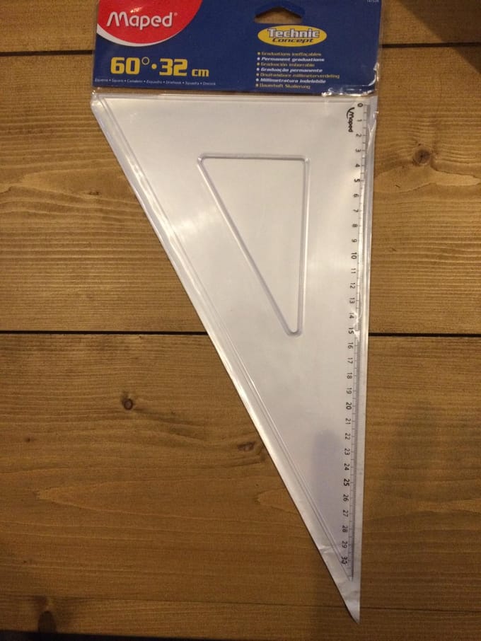 Maped Winkelhaak 60 graden, 32cm lang