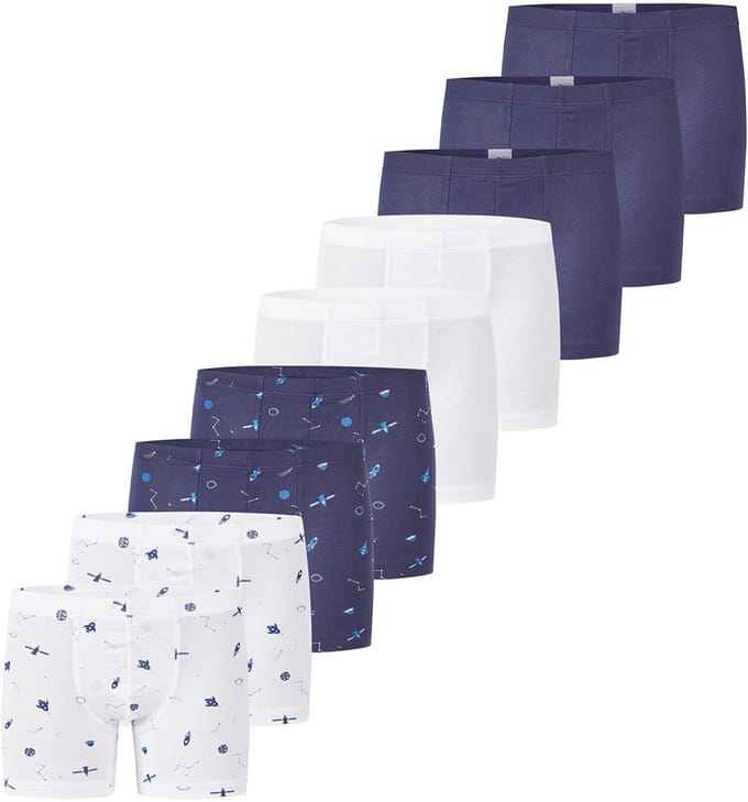 Schiesser Jongens shorts / pants 10 pack Kids Boys 95/5 Cotton