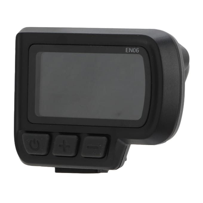 Elektrische Fiets LCD Display Meter Scooter Snelheidsmeter met USB Batterijstatus voor Mountainbike gray