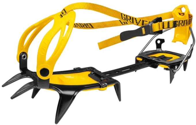 Grivel G10 Lt Wide New-classic Evo Stijgijzers Geel EU 35-46