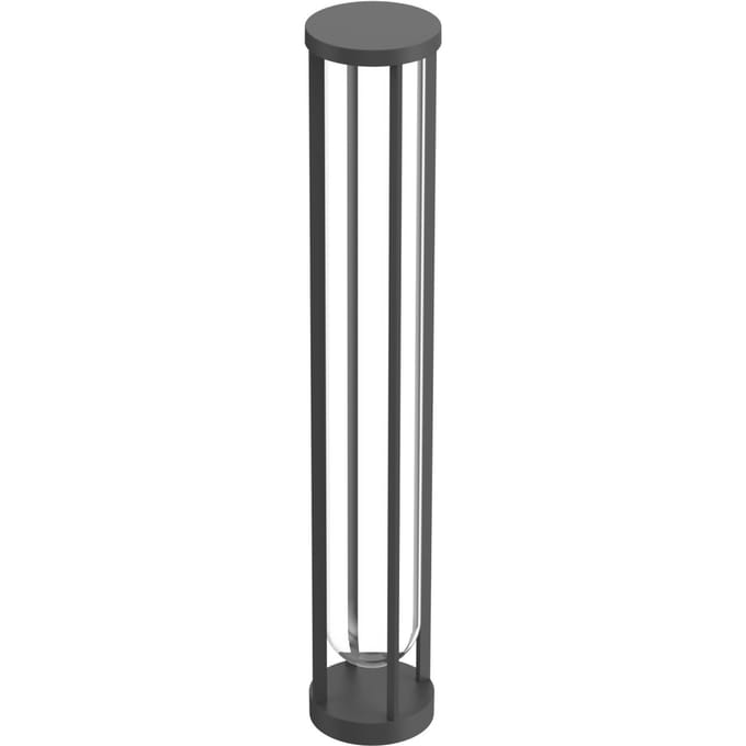 Flos In Vitro Bollard bolderverlichting - anthracite - 90 cm