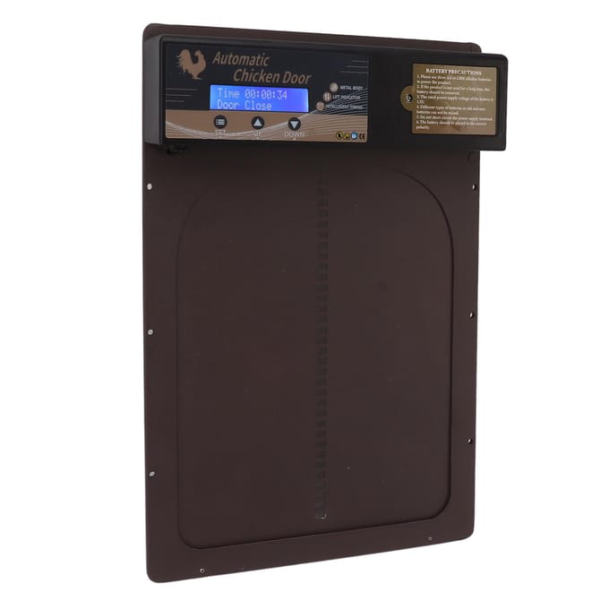 Automatische Kippenhokdeur IP45 Waterdicht Programmeerbaar Aluminium Kippenhokdeur met Timer voor