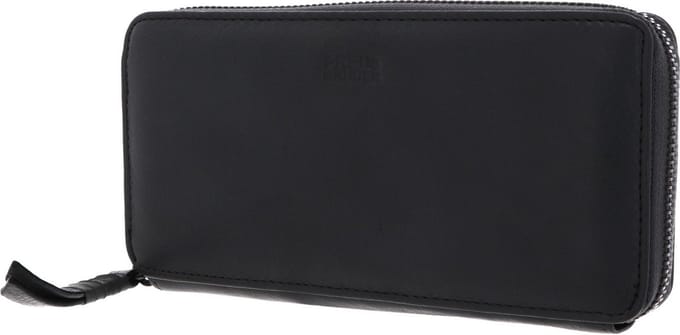 FREDsBRUDER Leren Portemonnee FB Wallet Big Dark Grey Grijs