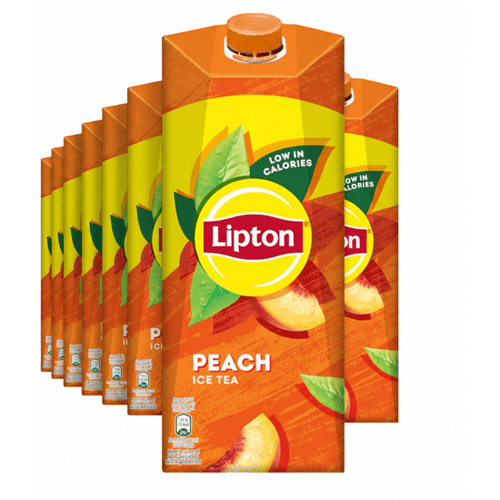 Lipton Ice Tea - Peach - laag in calorieën - 8 x 1500 ml