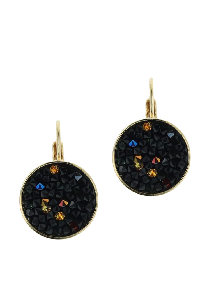 OTAZU Classic Rocks Earrings Sparkle Black Größe: OS | Ohrringe Outlet | Damen | Schwarz