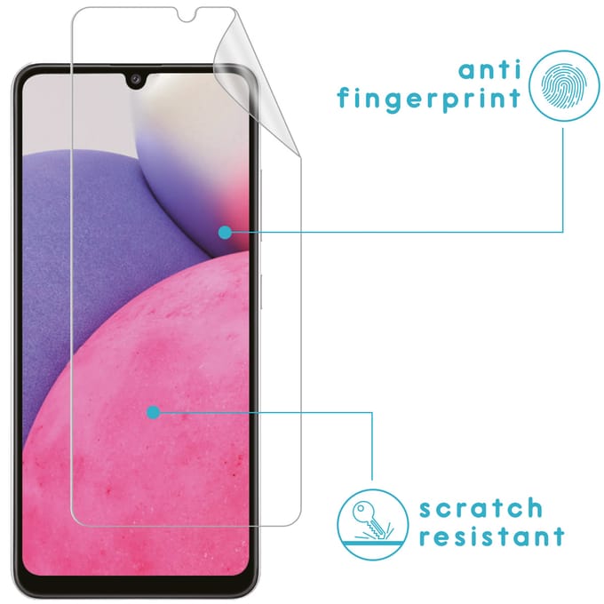 imoshion Screen Protector - Geschikt voor Samsung Galaxy A33 - Screenprotector Folie 3 Pack
