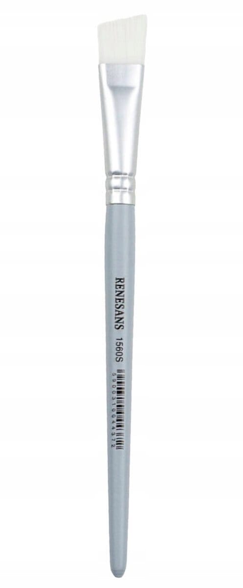 Renesans Schuin Synthetisch Kwast Nr. 1/4 - Hard Wit