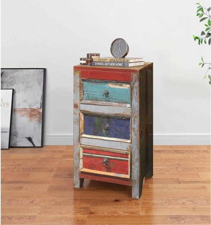 Montreal-Commode - 3-Laden - Bruin