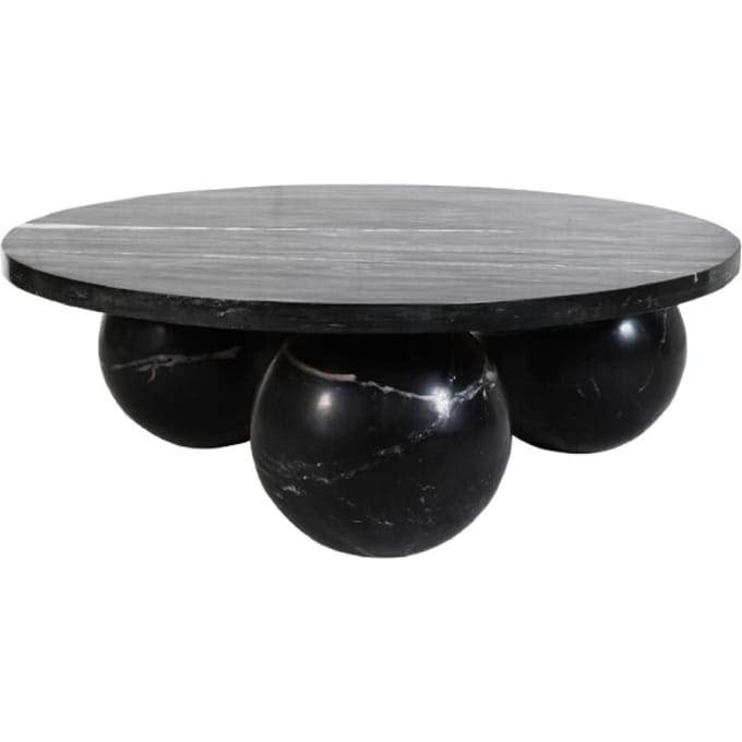 PTMD - Salontafel Diro - Zwart - 99x99x33cm