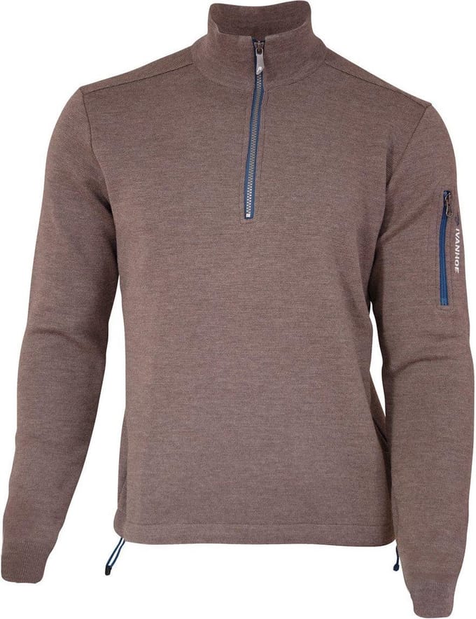 IVANHOE OF SWEDEN - Assar - Half Zip - Windbreaker - Heren - Pine Bark - Maat S