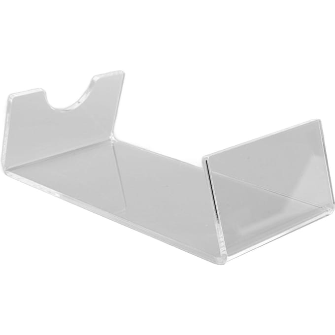 YX009 Acryl Lichtzwaard Display Stand Zwaardstandaard met Antislipmat voor Lichtzwaard Handvat Dolk Piccolo white