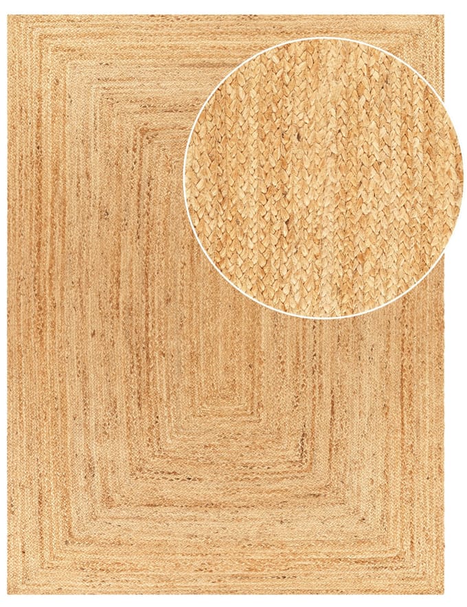Jutekleed Sakira beige 160x230 cm